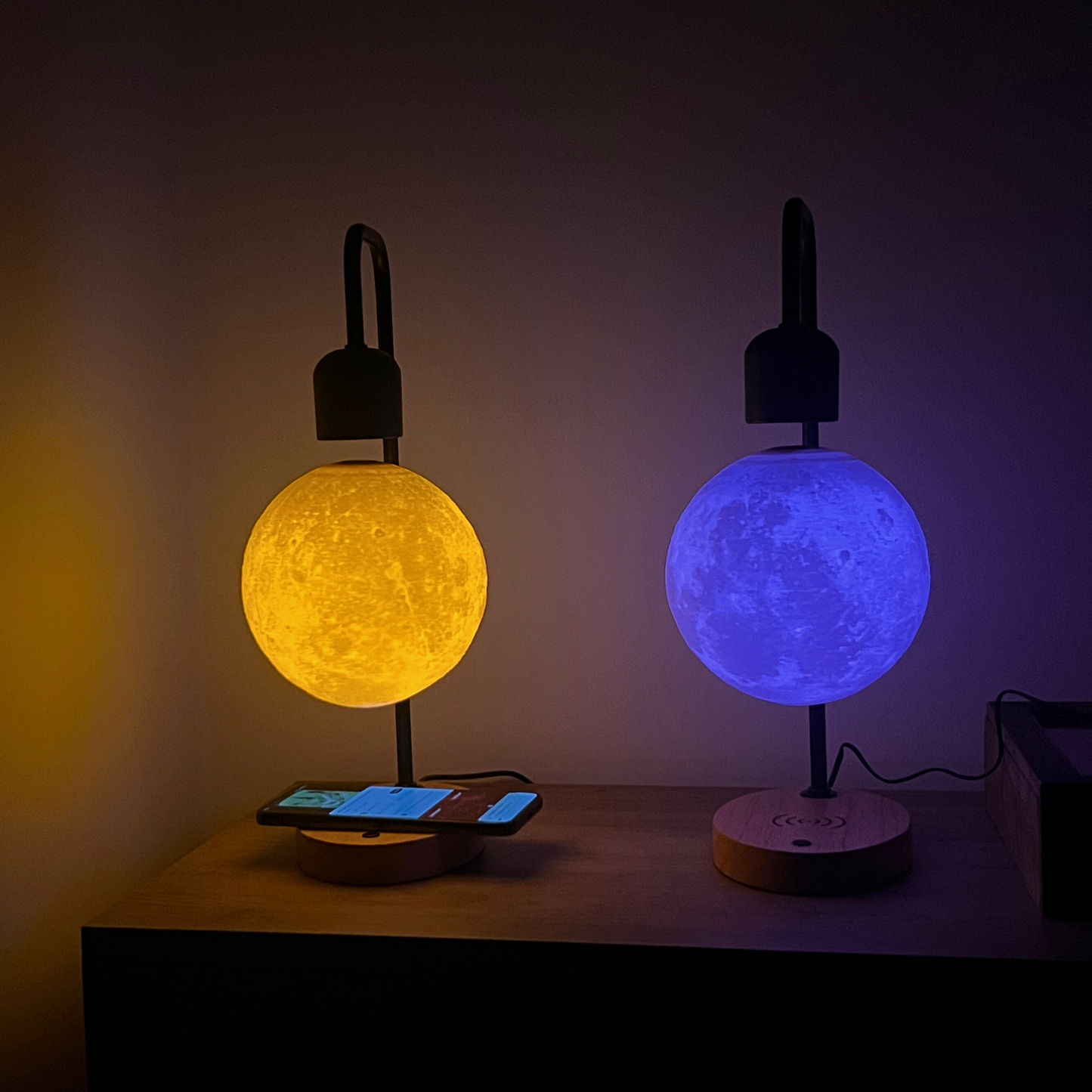 Levitating Moon Lamp