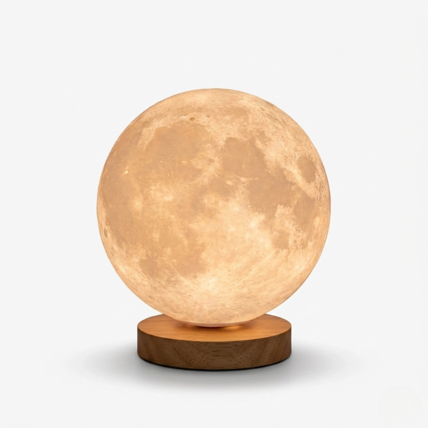 Rotating Moon Lamp – 16 LED Colors with Remote Control